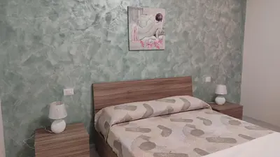 Letto o letti in una camera di A casa di Erica