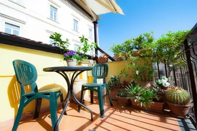 Balcone o terrazza di La Scala Bianca