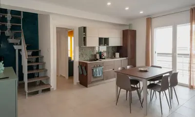 Cucina o angolo cottura di MustLoveSicily - New apartment with Etna and sea view