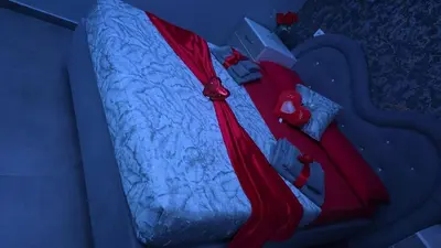 Letto o letti in una camera di B&B la marica