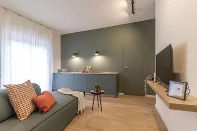 TV o dispositivi per l'intrattenimento presso Verderame Apartment