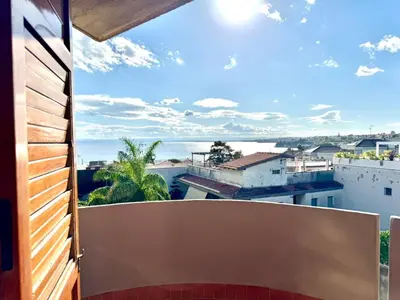 Vista generica sul mare o vista sul mare dall'interno della casa vacanze