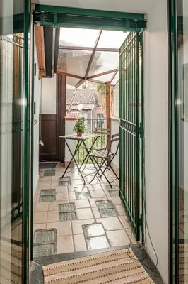Balcone o terrazza di La campagna e il mare