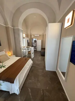 Letto o letti in una camera di Emma s sicily house