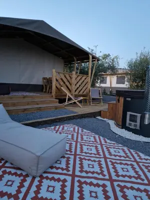 Planimetria di Koru Etna Glamping - lodge con vasca idromassaggio privata