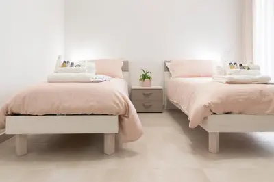 Letto o letti in una camera di La Finestra di Verga