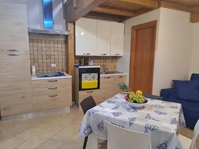 Cucina o angolo cottura di A Casitta
