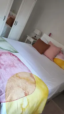 Letto o letti in una camera di Appartamento Bella Vista