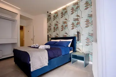 Letto o letti in una camera di Ognina Sea