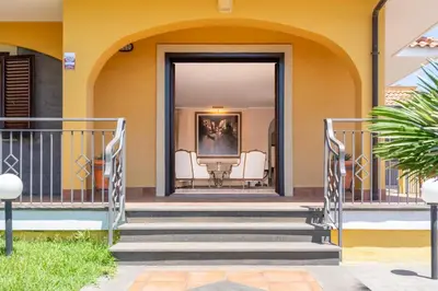 Balcone o terrazza di Villa Cesare