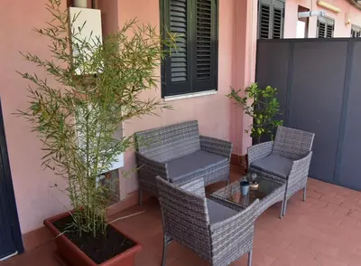 Patio o area all'aperto di La casa di Nerone