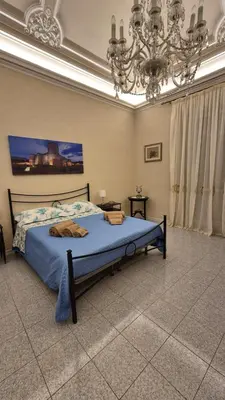 Letto o letti in una camera di Luna's home