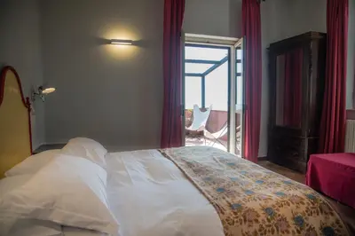 Letto o letti in una camera di Agriturismo Tenuta San Michele
