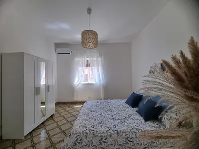 Letto o letti in una camera di Scià sul Mare