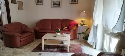 Area soggiorno di A casa di Naty