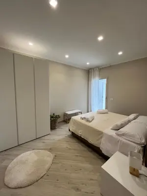Letto o letti in una camera di Casa Perla dell'Etna