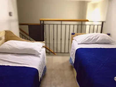 Letto o letti in una camera di Kataneasyhouse