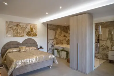 Letto o letti in una camera di Etna Exclusive