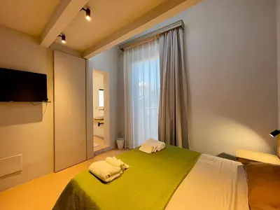 Letto o letti in una camera di La casa del Toscano