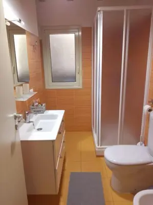 Bagno di casa vacanza suite Etna-Mare