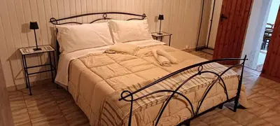Letto o letti in una camera di Casa Matì