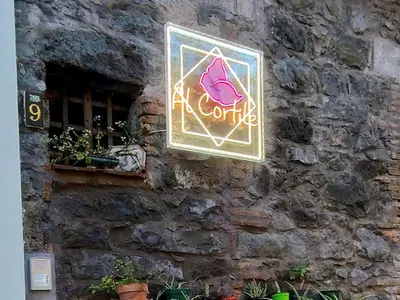 Planimetria di Al Cortile