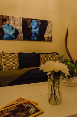Area soggiorno di Palazzo Fiammingo Rooms
