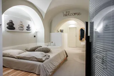 Letto o letti in una camera di De Felice Home
