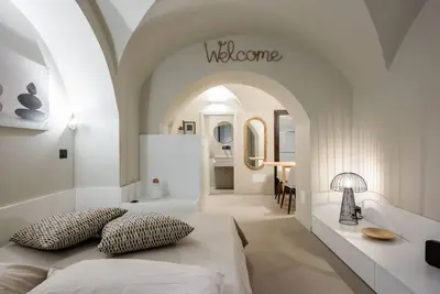 Letto o letti in una camera di De Felice Home