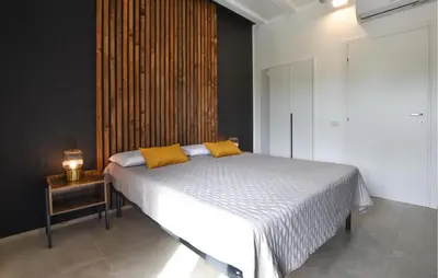 Letto o letti in una camera di Stunning Home In Mascali