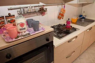 Cucina o angolo cottura di Casa Aurelia