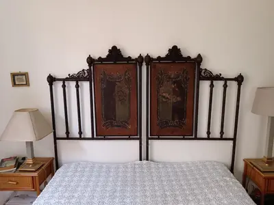 Letto o letti in una camera di Etna Antico palmento