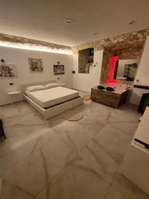 Letto o letti in una camera di Bovio House