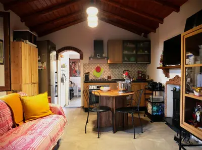 Cucina o angolo cottura di Villa Carola