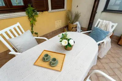 Area soggiorno di Aghi di Pino Holiday by Harmony House