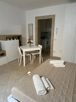 Letto o letti in una camera di Sole e Mare