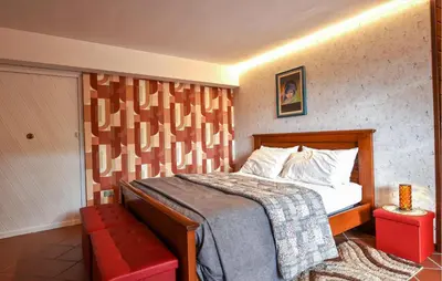 Letto o letti in una camera di Beautiful Apartment In Trecastagni With Sauna