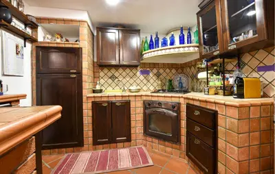 Cucina o angolo cottura di Beautiful Apartment In Trecastagni With Sauna