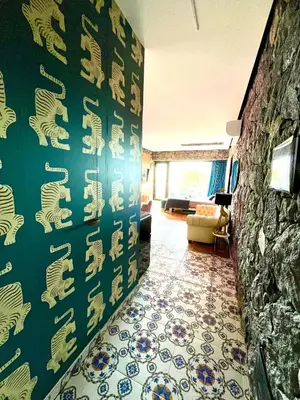 Area soggiorno di Dolce Lava - Luxury LavaStone Suite