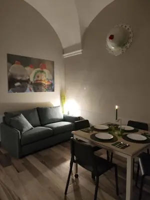 Area soggiorno di Minnuzze House