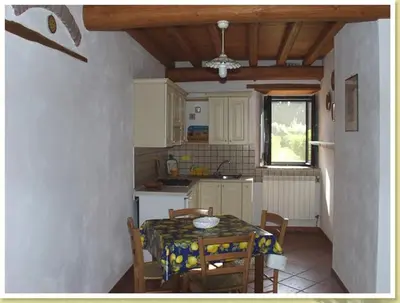 Cucina o angolo cottura di Codavolpe giardino di tea