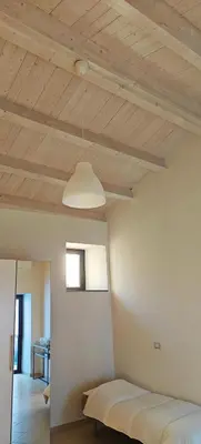 Letto o letti in una camera di Al vico di via Marzulli