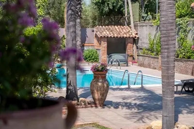 Piscina di Villa Etna da mare o nelle vicinanze