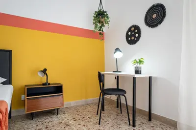 TV o dispositivi per l'intrattenimento presso Bohemien House Catania by Harmony House