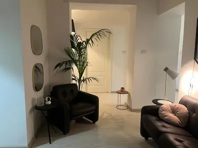 Area soggiorno di Deodato guesthouse