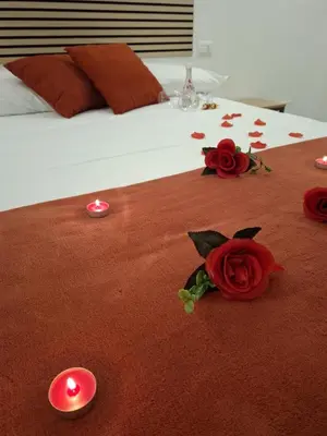 Letto o letti in una camera di sikelia rooms