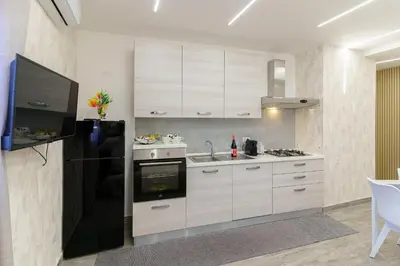 Cucina o angolo cottura di Belsito Suite pochi minuti dal centro di Catania