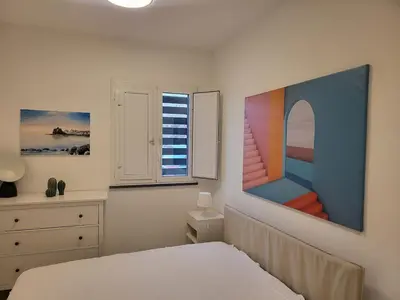 Letto o letti in una camera di Oasi Agrumi e Mare