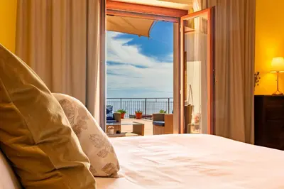 Letto o letti in una camera di Open Horizon - Short Rent