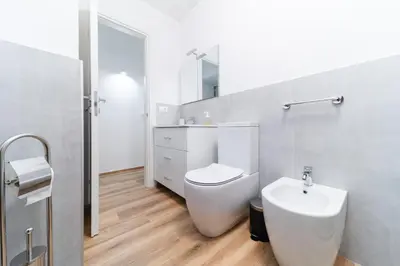 Bagno di La dimora di via Umberto-bagno in camera